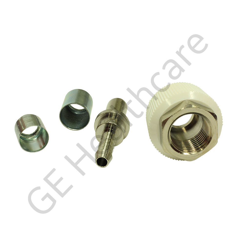 Kit H-I-T Female Vacuum 1/4 Hose with Nut Gland and FER SDP Kit H-I-T Female Vacuum 1/4 Hose with Nut Gland and FER SDP