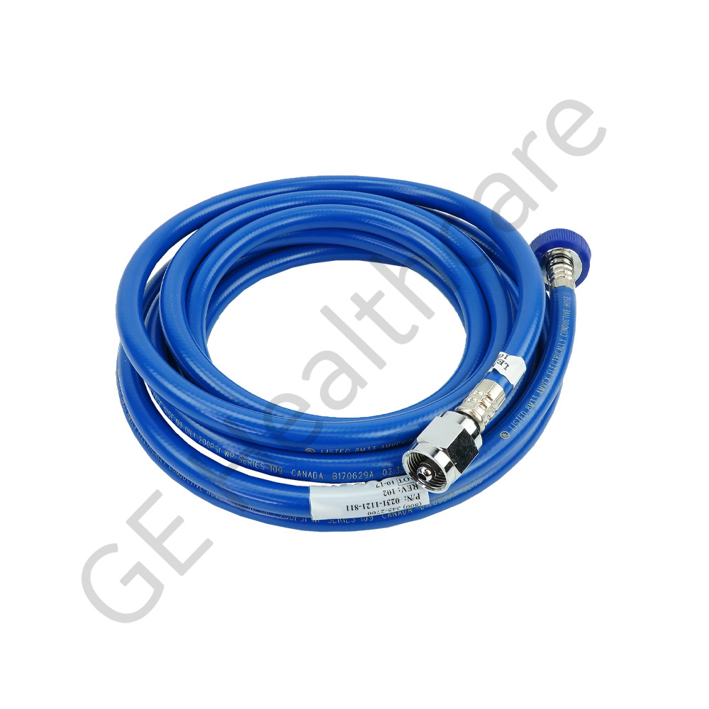 Hose/Assembly N2O Blue 15ft BCG DISS Hit N-G Hose/Assembly N2O Blue 15ft BCG DISS Hit N-G