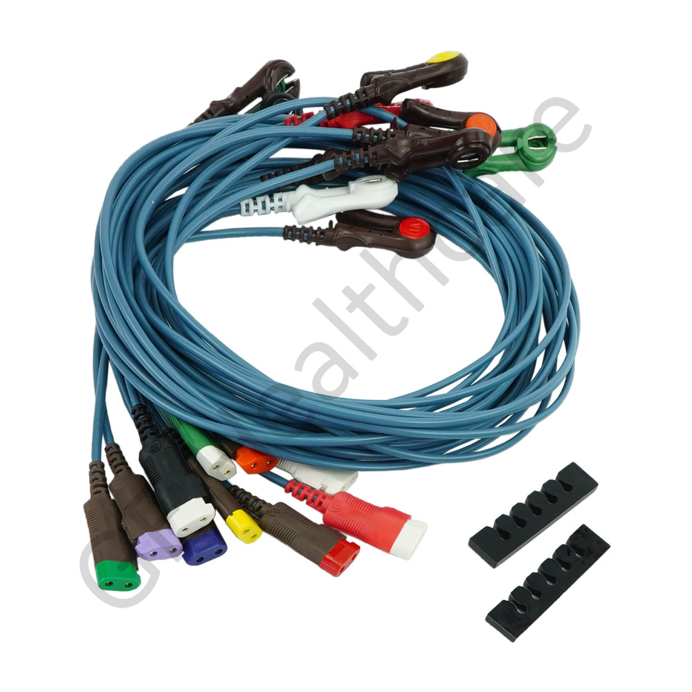 ECG Leadwire set, 10-lead, shielded, 91 cm/36 in, 3/pack ECG Leadwire set, 10-lead, shielded, 91 cm/36 in, 3/pack