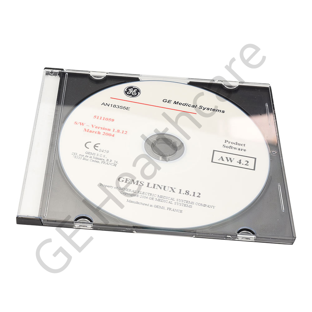 GEMS Linux v1.8.12 CD-ROM AW 4.2 Platform GEMS Linux v1.8.12 CD-ROM AW 4.2 Platform