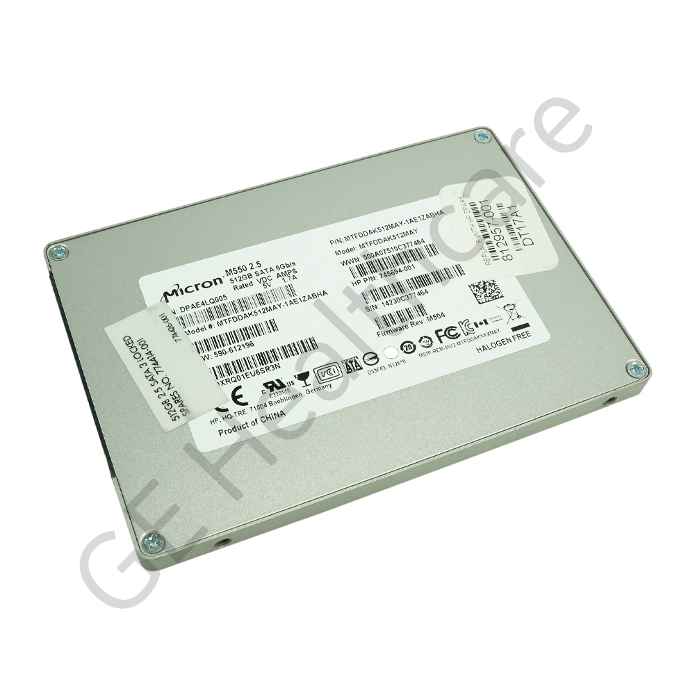 HP 512GB SATA 6Gb/s SSD HP 512GB SATA 6Gb/s SSD